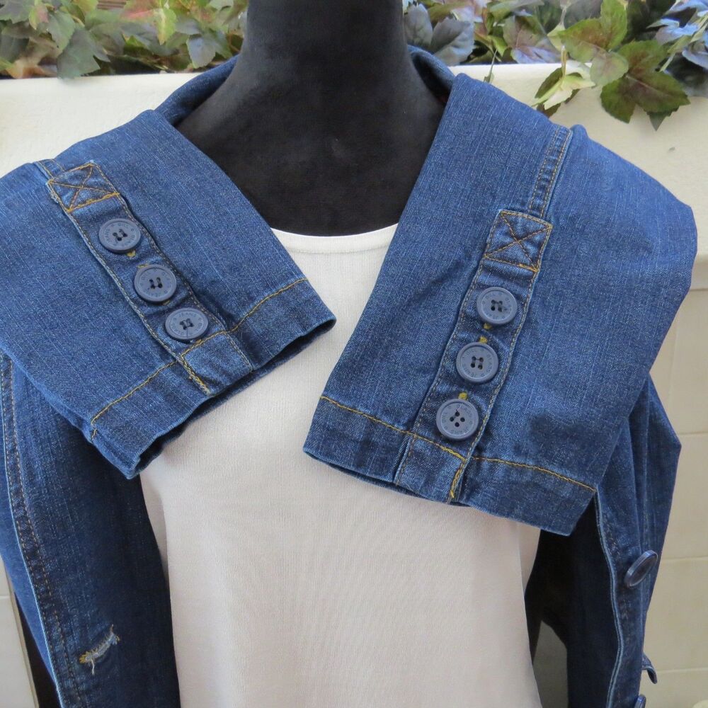 Bill Blass Vintage 90's Women's Denim Jacket/Blazer  Large ** EUC - Picture 2 of 10